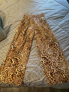 INC International Concepts Leopard Print Top in Brown and Black